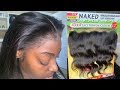 VERY NATURAL Beauty Supply Frontal Install ! NO BABY HAIR!