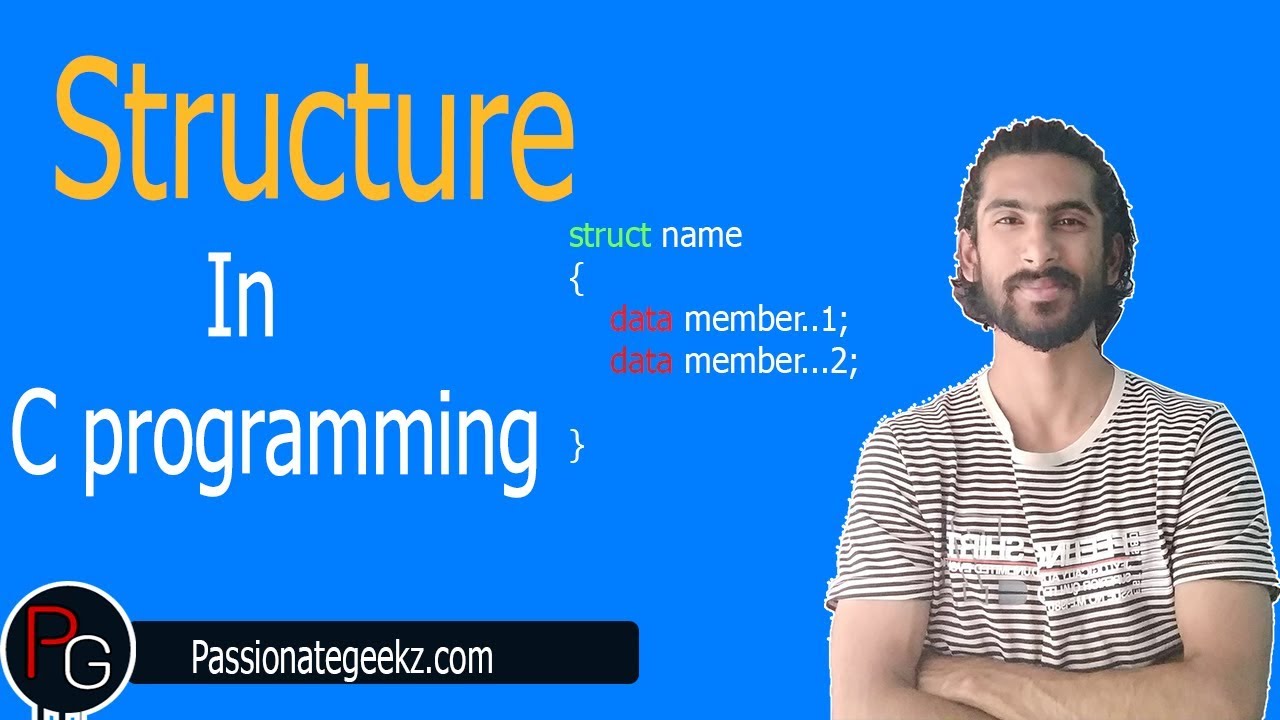 Structures in C|| C Program to Store Information of a Student Using ...
