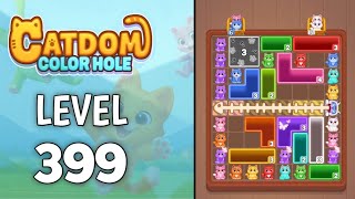 Catdom: Color hole Level 399 walkthrough solution 