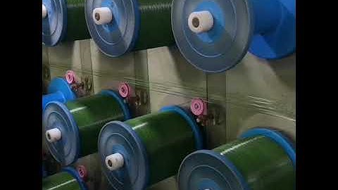 Artificial grass yarn production