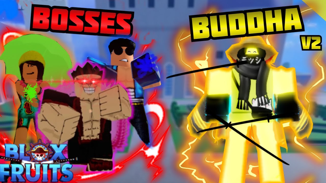 Blox Fruit: Defeating Every Bosses in First Sea.. [ Buddha & Dark Step ] in  2023