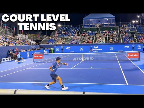 Court Level Tennis Points That Will Blow Your Mind