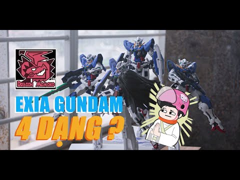 Video EXIA 4 IN 1 CÓ ĐÁNG CHƠI ? Review mô hình Gundam Exia... - youtube