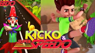 Kicko and super speedo title in hindi ok  मजेदार जोकर 👌