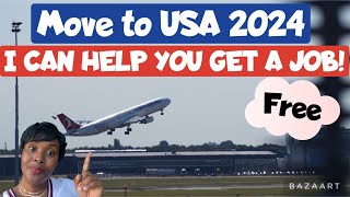 ‼️URGENT ‼️ MOVE TO THE USA WITH ‼️ MY HELP‼️ VISA SPONSORED JOBS AND GREENCARD!