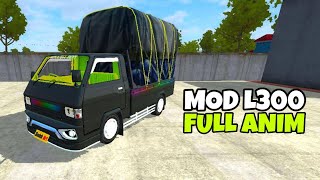 SHARE MOD MITSUBISHI L300 MINIMALIS BY SOULEH ART || FULL ANIM || MOD BUSSID TERBARU 2020