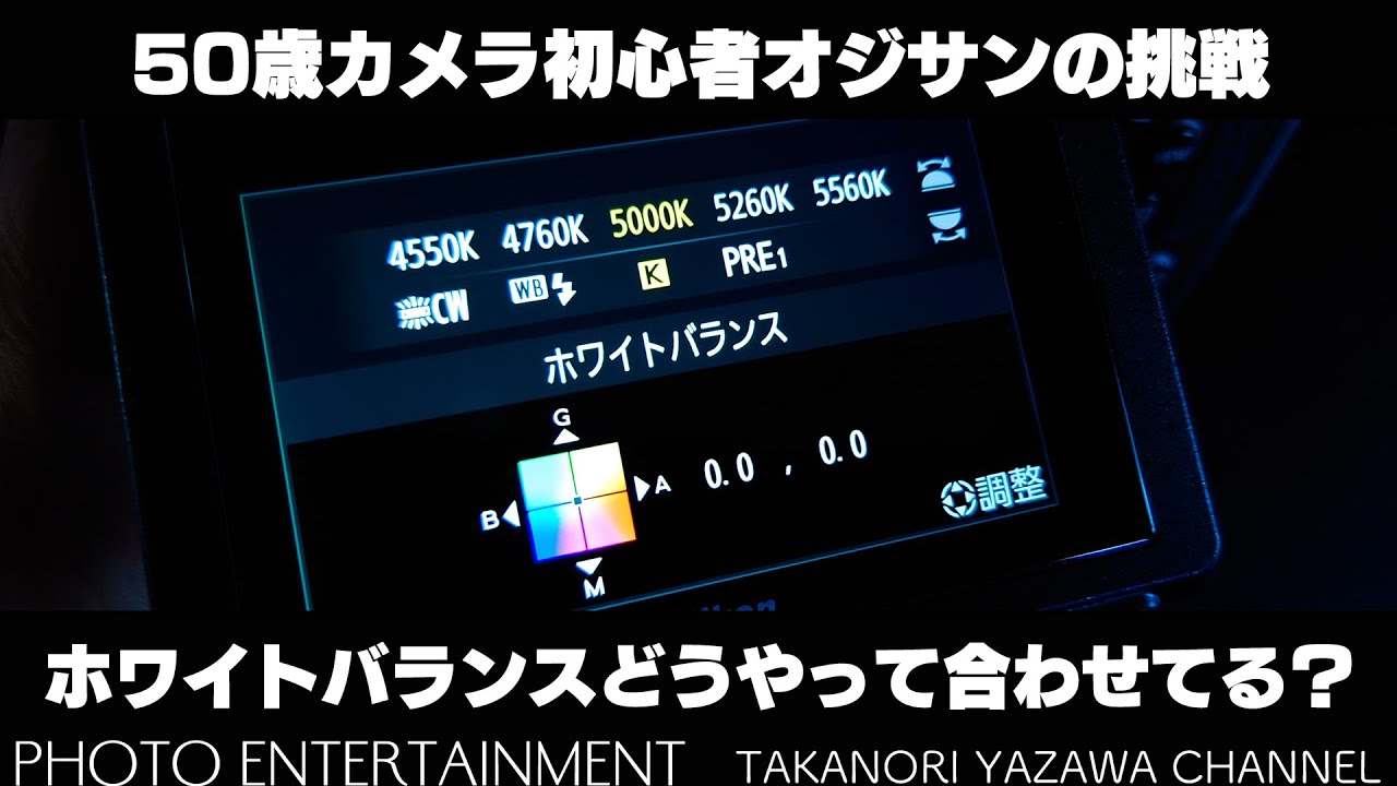 #556【How to】ホワイトバランスどうやって合わせて合わせてる？
