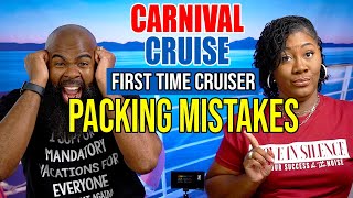 14 Worst Packing Mistakes First Time Carnival Cruisers Make