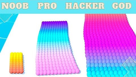 NOOB vs PRO vs HACKER - Canvas Run With Quick Games