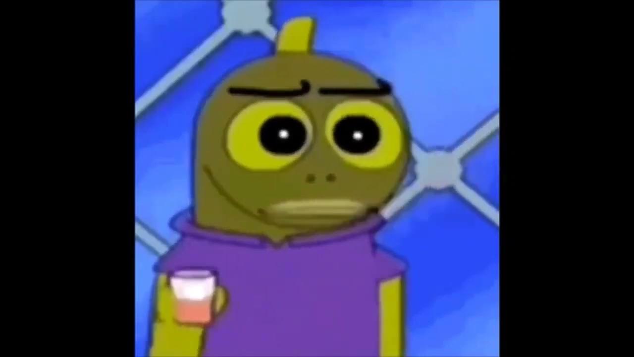 spongebob fish turning around meme - YouTube