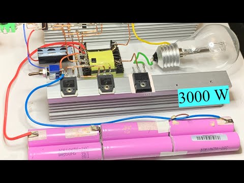 how to make simple inverter 3000W , sine wave ,mosfet