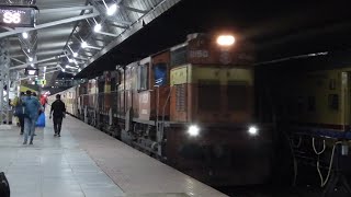 tirupati bound Haripriya Express arriving Hubli junction