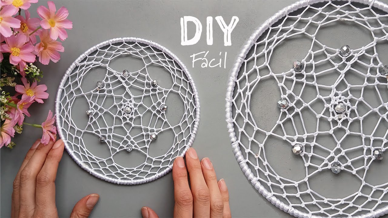 DIY COMO HACER UN ATRAPASUEÑOS Paso a paso |  HOW TO MAKE A DREAMCATCHER Step by Step!