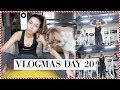 STRETCHING & MY FAVE ARM EXERCISES | Vlogmas Day 20 | Chelsea Trevor