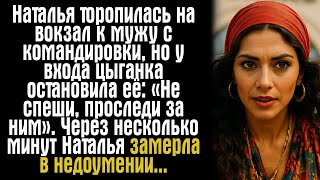 видео: Наталья торопилась на вокзал к мужу с командировки, но у входа цыганка остановила её: «Не спеши... картинка: Наталья торопилась на вокзал к мужу с командировки, но у входа цыганка остановила её: «Не спеши...