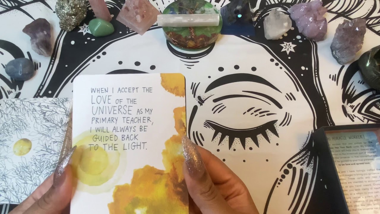 Deck Review: The Universe Has Your Back by Gabrielle Bernstein - YouTube