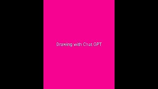 Draw with chat GPT