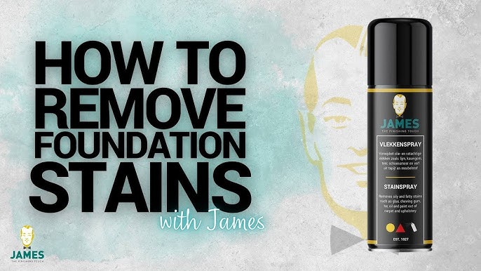 foundation vlek verwijderen