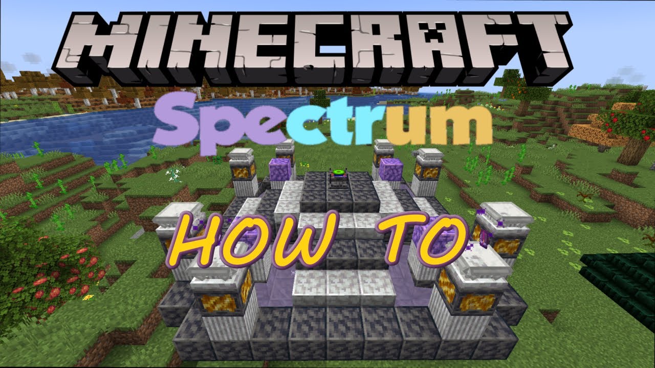 Minecraft Spectrum mod - How to guide 1.18.1 - YouTube