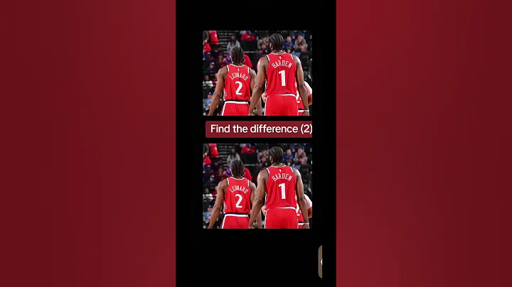 Can You Spot The Difference?🤔 #findthedifferences1 #nba #basketball #nba2k23