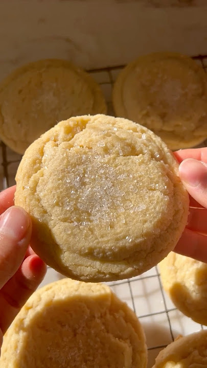 Soft & Chewy Sugar Cookies!
