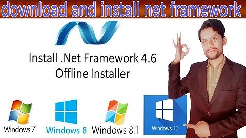 how to download and install net framework 2021