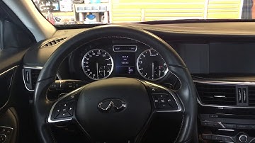 HOW TO: Infiniti QX30 Service Reminder Reset also GLA