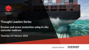 Thought Leaders Series: Erosion and scour protection using in-situ concrete mattress