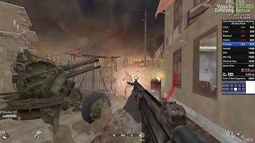 CoD4 Act I [11:01.7] - Speedrun Mod