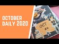 October Daily 2020 Flip Through