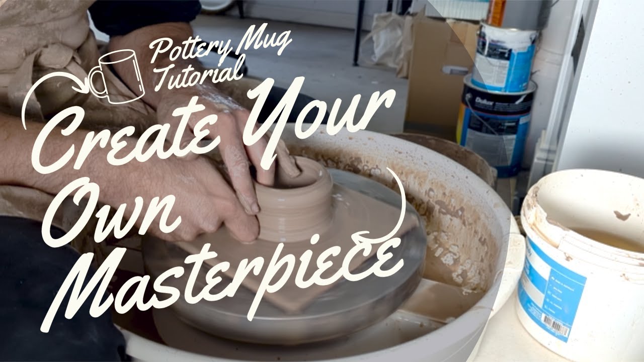 Throwing a Mug on the Pottery Wheel | Pottery for Beginners - YouTube