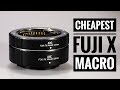 Cheap Fujifilm X Series Macro | JJC Auto Focus Macro Extension Tubes