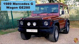 Vintage Power Unleashed: 1989 Mercedes G Wagon GE280 Full Review by Invictus Motors 390 views 2 months ago 13 minutes, 24 seconds