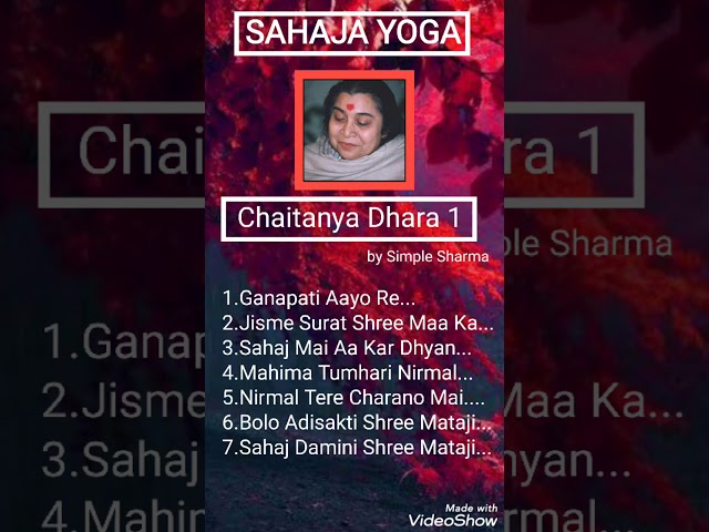 Sahaja Yoga Bhajan ||| Full ACD of Chaitanya Dhara 1 ||| Simple Ji class=