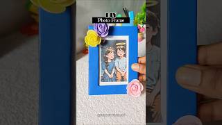 Don't throw away cardboard! 😲 DIY photo frame ✨ #diy #shorts #craft #art