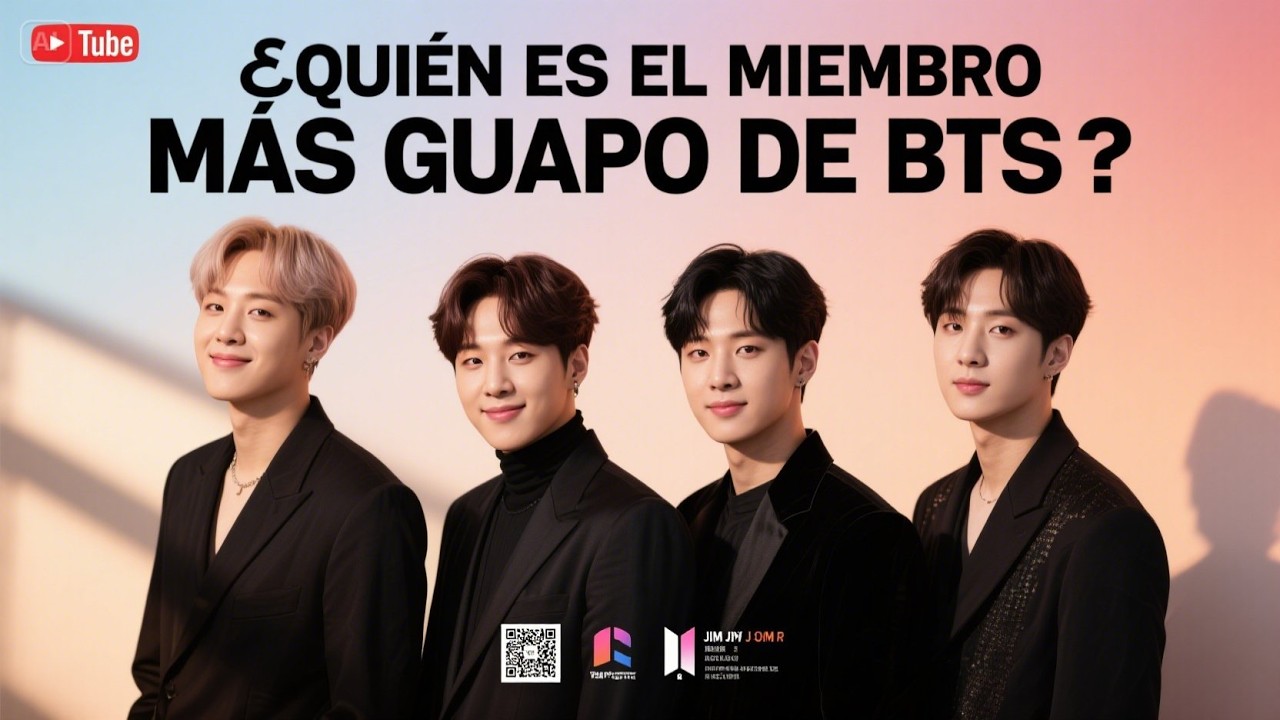 ¿Quién es el miembro más GUAPO de BTS? | TOP Visual BTS 2025