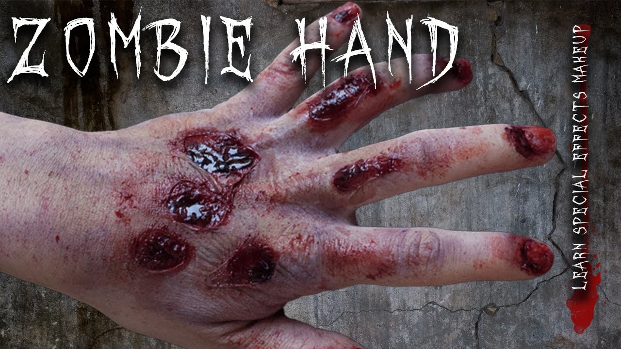 Special Effects Makeup Tutorial The Zombie Hand YouTube