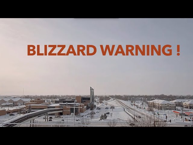 BLIZZARD WARNING: Blizzard Warning Beginning At 9 PM Tonight!