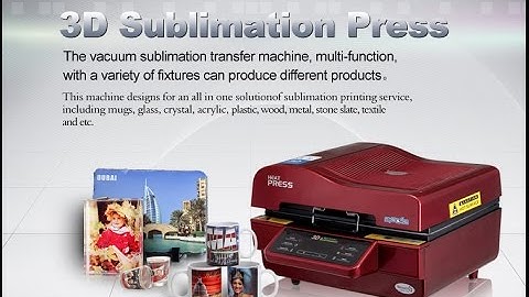 3D Vacuum Heat Press Sublimation Machine (ST-3042)