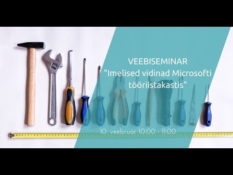 Video: Mis on tööriistakasti kasutamine?