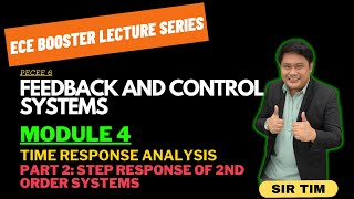 Feedback and Control Systems | Step Response of 2nd Order Systems | TUP ECE LECTURES