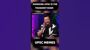 Kick start your UPSC Preparation from now!Join Sambhavam IAS. Download the app now! #UPSC #meme