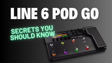 How to use your POD-GO as a set of pedals!