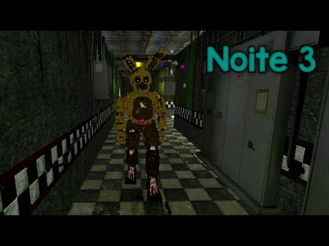 Jogando FNAF 1 Doom Renovation no GzDoom 4.7.1 (Ultra realista) 