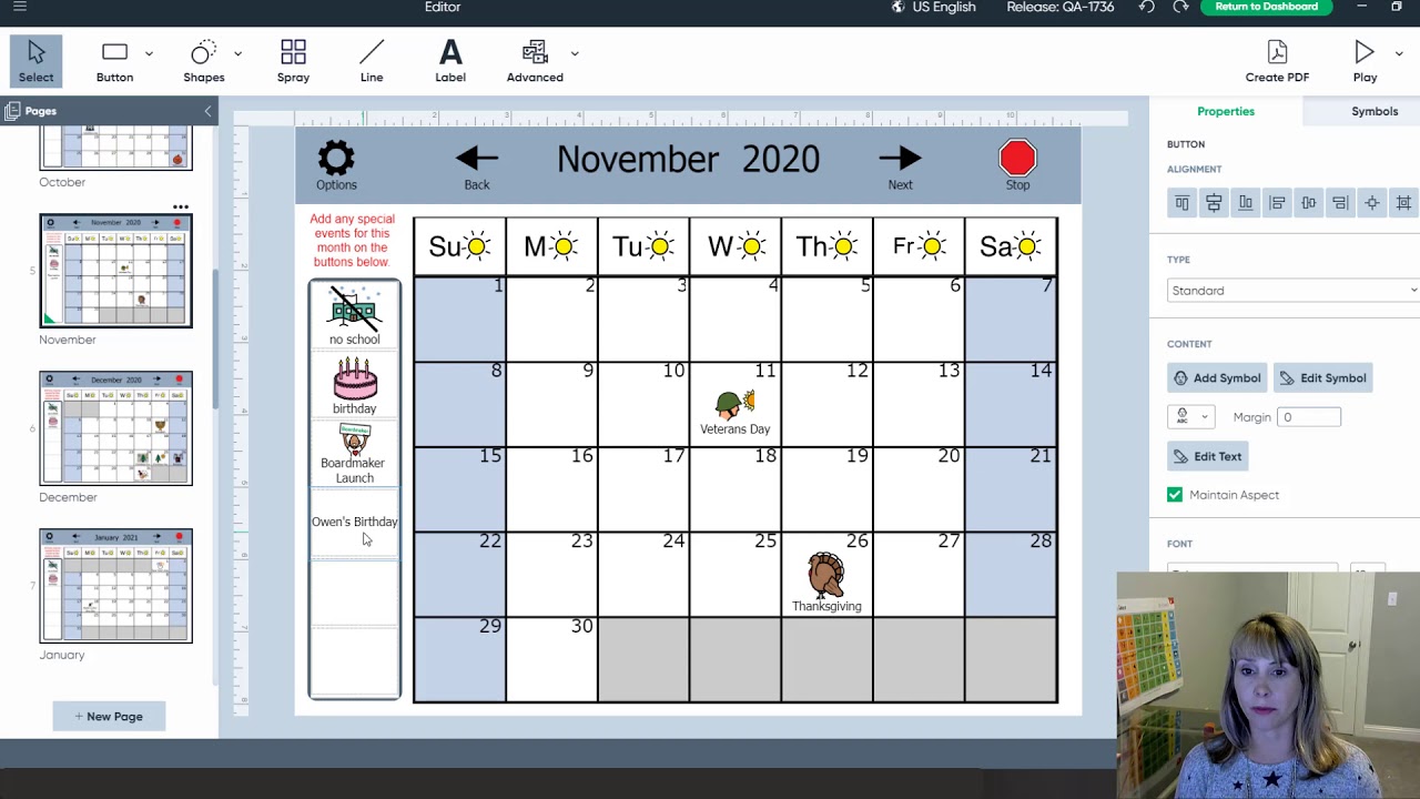 how-to-make-an-interactive-calendar-in-boardmaker-7-youtube
