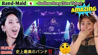 BAND-MAID - Endless Story (Official Live Video) | FILIPINA REACTS