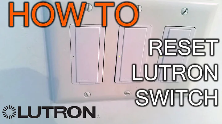 How To Reset Lutron Switch