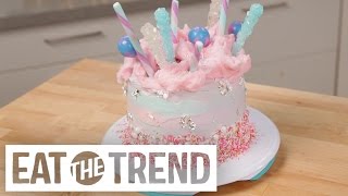 Cotton Candy Cake | Eat the Trend