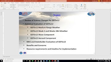 UFS Webinar: Implementation of Global Ensemble Forecast System GEFSv12 as the first UFS Sub Seasona