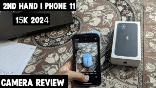 i phone 11 camera review in 2024 !! 2nd i hand phone camera review full details